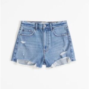 Abercrombie &Fitch Jean Shorts Never Worn!